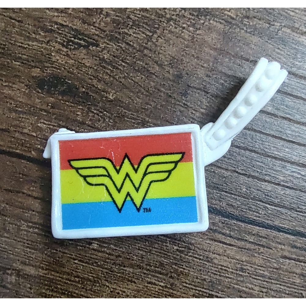 Barbie Wonder Woman Purse Part Handbag Bag Doll Clutch Fashion DC Clothes Z35